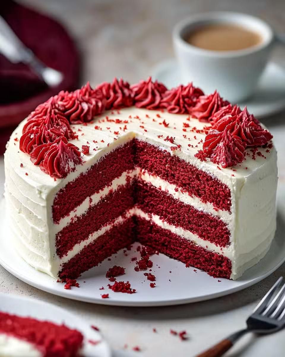 Bánh Kem Red Velvet